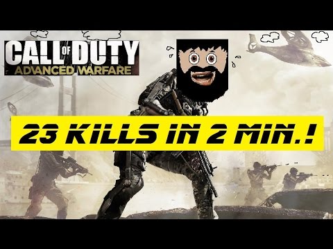 Call of duty - 23 kills in 2 min.
