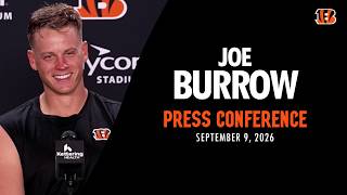 Joe Burrow Press Conference - September 9