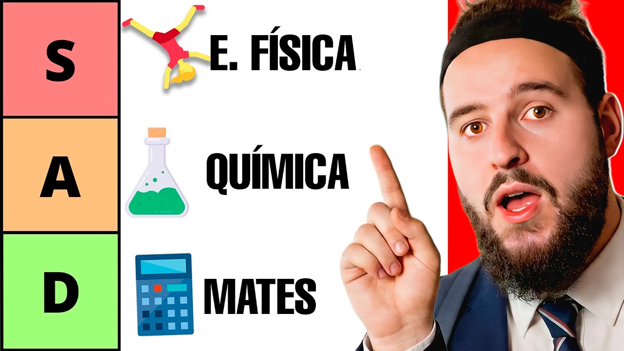 TIER LIST DEFINITIVA de ASIGNATURAS del COLEGIO