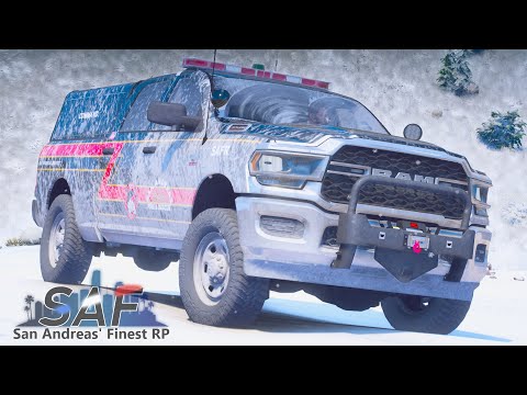 SA'F #449 - Firefighter Struck By Engine 5! | GTA V RP