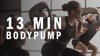 Adidas 13 Minute BODYPUMP Workout | Les Mills & adidas