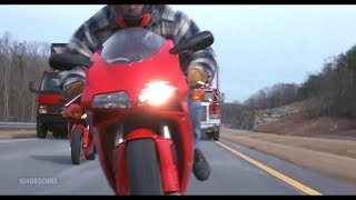 Fled (1996) - Ducati Chasing Scene