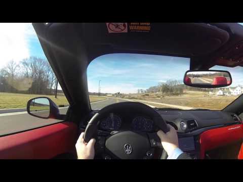 2015 Maserati Granturismo Sport Convertible POV Test Drive