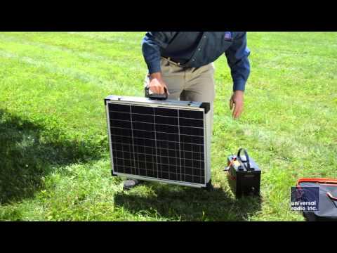 Universal-Radio presents the Samlex MSK 90 Solar charging system