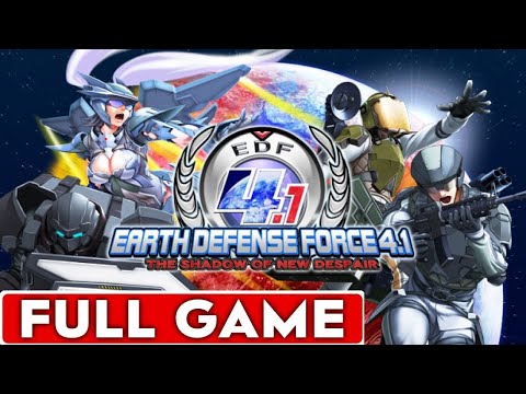 EARTH DEFENSE FORCE 4.1 The Shadow of New Despair Full Game Walkthrough Longplay
