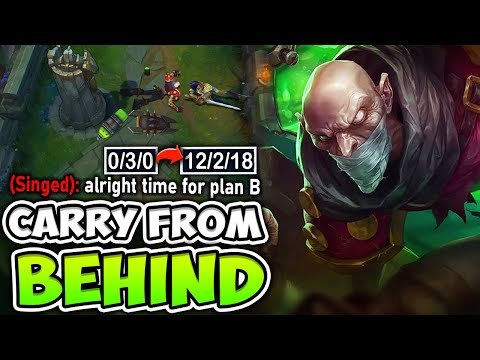 What to do when you LOSE the early game on Singed | #1 Singed NA vs. Master Fiora