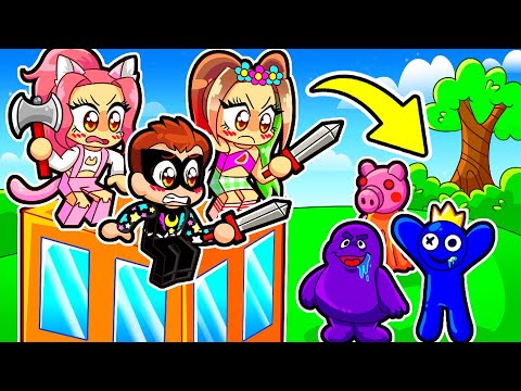 Can We BUILD TO SURVIVE Evil Monsters?