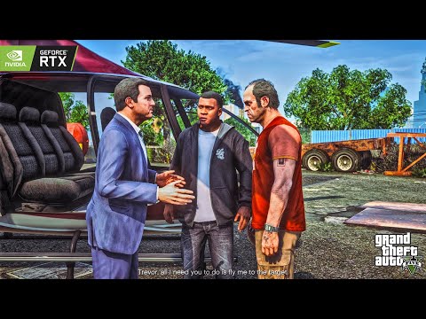 GRAND THEFT AUTO 5 | NEXT-GEN ULTRA REALISTIC GRAPHICS MOD | WALKTHROUGH PART 26 [4K HDR]