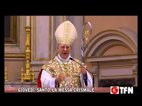 GIOVEDI' SANTO, LA MESSA CRISMALE