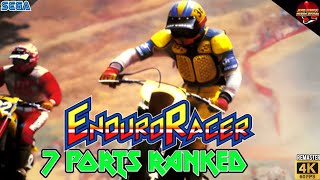 Which Version of Enduro Racer Did I Rank No.1? (4K/60FPS) Remaster #enduroracer #sega #arcadegames