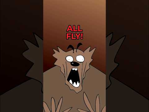 D&D Animated: I Believe I Can Fly! 🤣🪽 #dnd #ttrpg #dnd5e