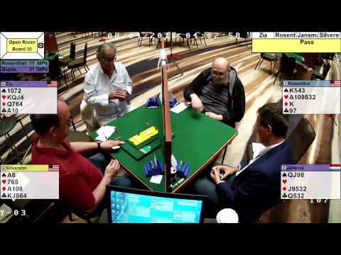 2018 Summer NABC - Spingold SF 1/2 T2 Open