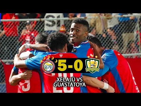 LOS GOLES DE LA GOLEADA/ Xelajú 5 vs Guastatoya 0 / Jornada 5 Apertura 2025