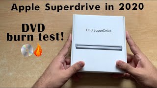 Apple USB SuperDrive in 2020 || Unboxing and Burning a Disk with it !