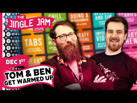 Tom and Ben Get Warmed Up! | Jingle Jam 2025 Day 1