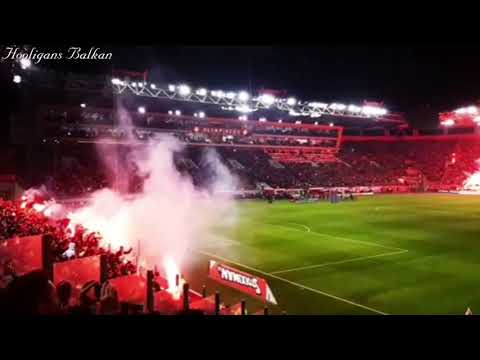 OLYMPIACOS vs PAOK 01.12.2019 GATE7 PYRO SHOW