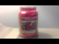 Svíčka Yankee Candle Red Raspberry 623 g