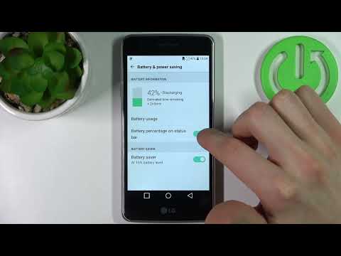 How to Check Battery Percentage on LG K8 Dual (2017) – Show Battery Level