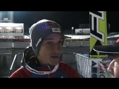 Gregor Schlierenzauer im Interview - Lillehammer 06.12.2014