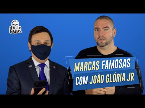 Marcas Famosas em INGLÊS com João Glória Jr │ Tom Cavalcante & Teacher Matias