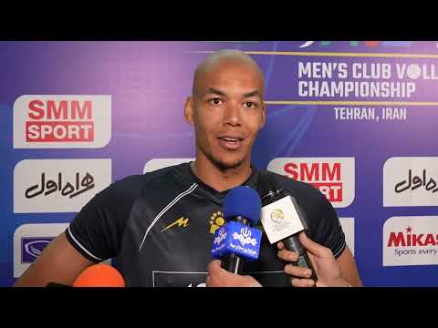 AVC Men's Club Volleyball Championship |  Nimi Abdel-Aziz Interview After First Match