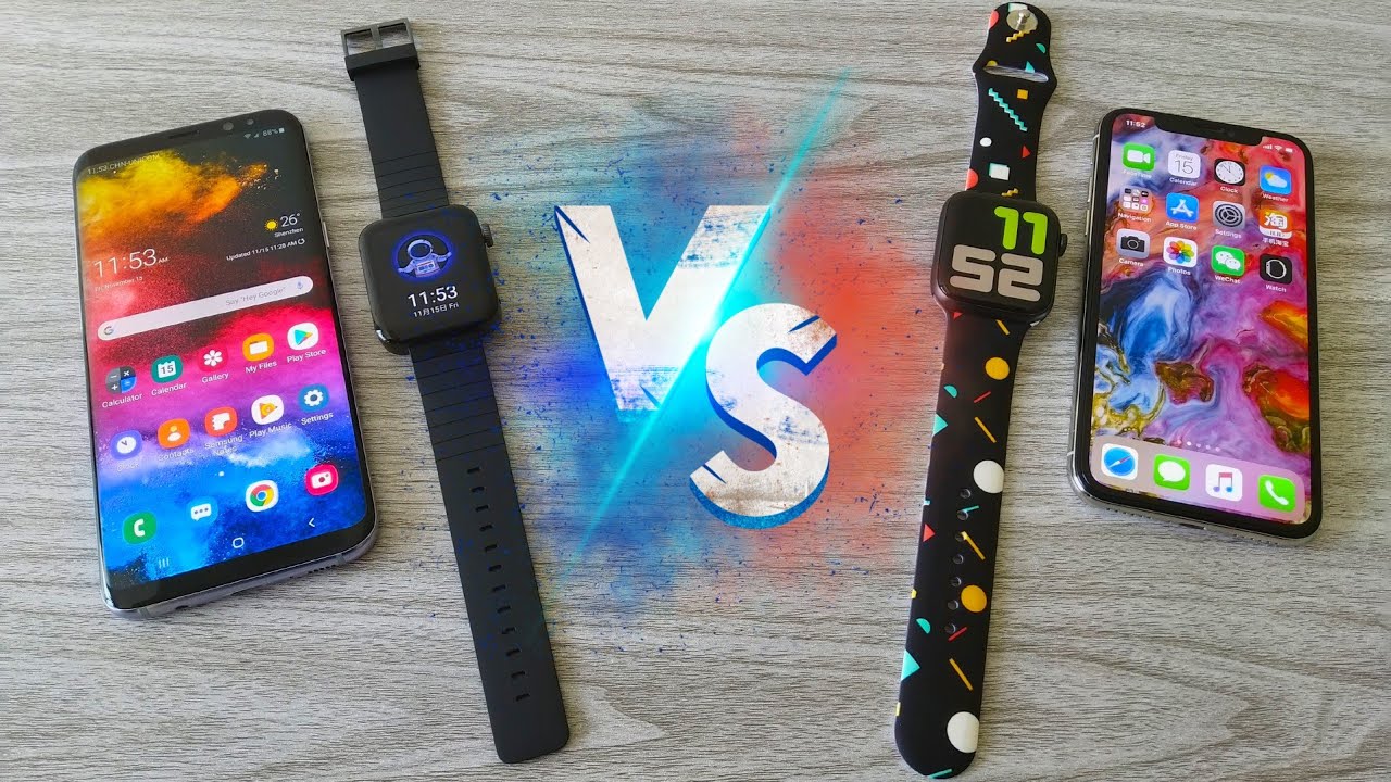 Xiaomi Mi Watch VS Apple Watch 5 - Comparison