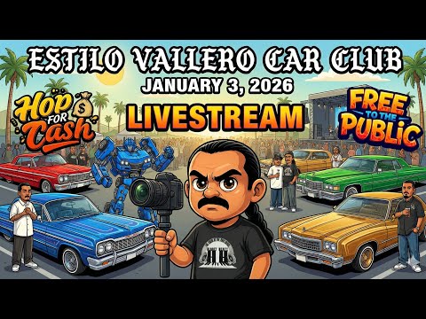 ​🔴 LIVE: Coachella Car Show TAKEOVER! 🌴 Estilo Vallero CC 🔥