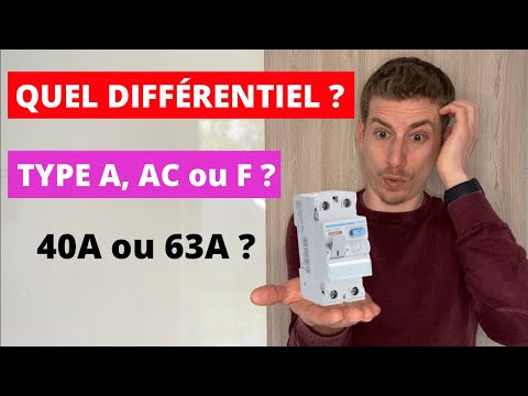 QUEL DIFFÉRENTIEL CHOISIR POUR SON TABLEAU ÉLECTRIQUE