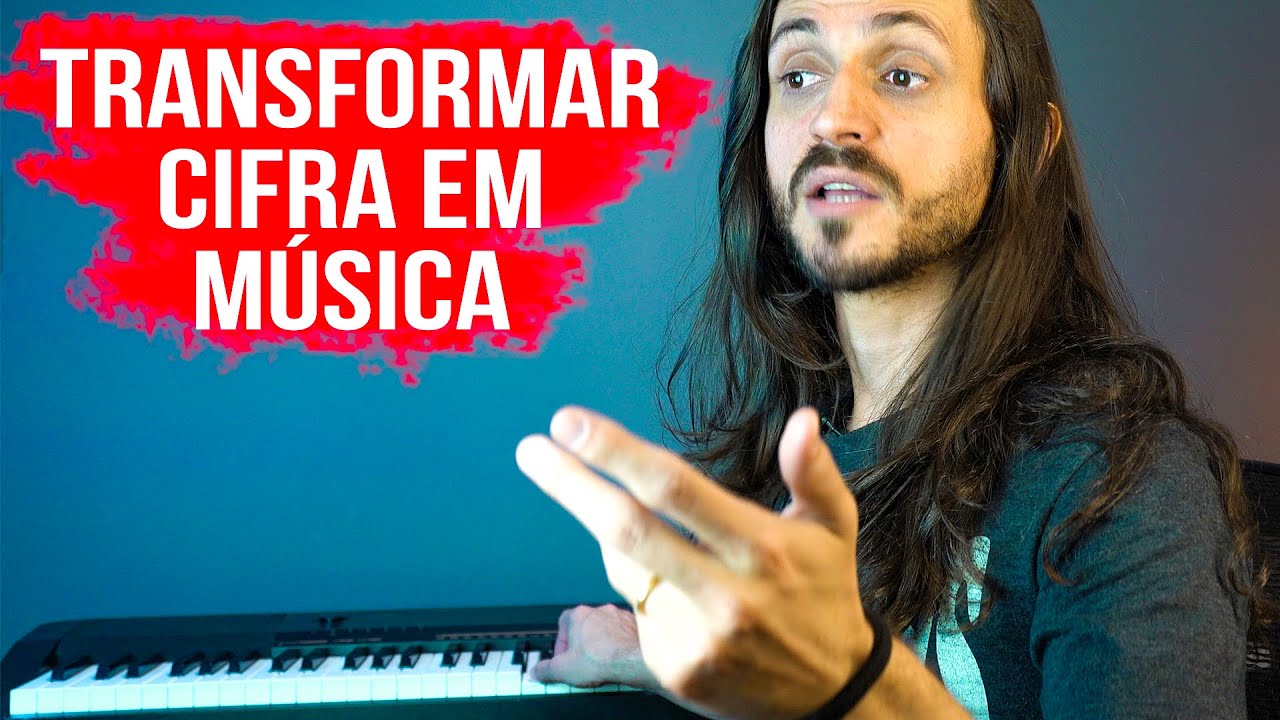 Como transformar uma CIFRA em MUSICA