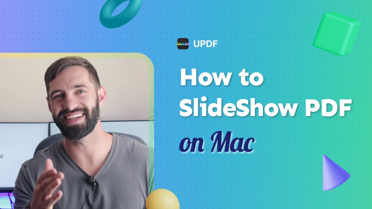 How to Slideshow PDF on Mac | UPDF