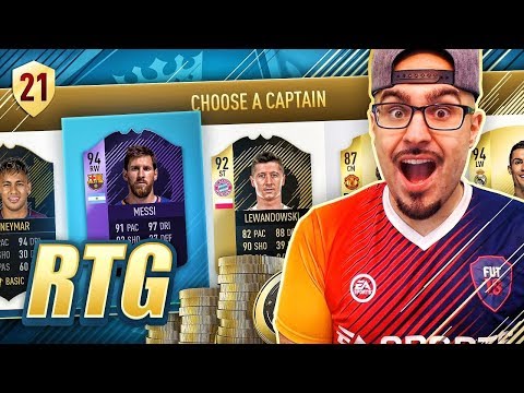 INSANE FUT DRAFT REWARDS ON A RTG!! FIFA 18 Road To Fut Champions! Ultimate Team #21 RTG