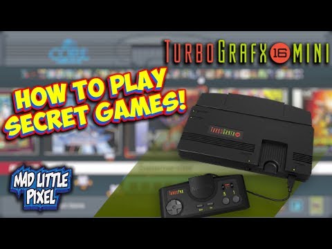 TurboGrafx-16 Mini How To Play Secret Games Force Gear & TwinBee!