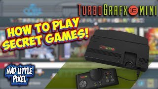 TurboGrafx-16 Mini How To Play Secret Games Force Gear & TwinBee!