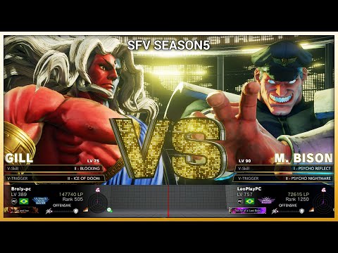 [SFV] Broly Gill vs LeoPlay M.Bison