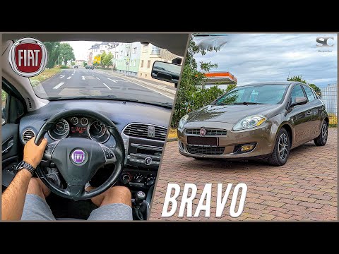 2007 Fiat Bravo 2 Type 198 [1.4 | 89HP] - POV City Test Drive | Infotainment | Sound