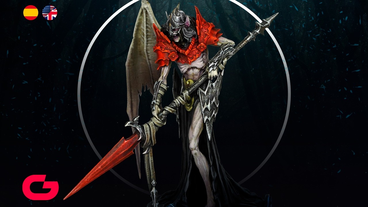 TIMELAPSE - How to paint a BOXART using BASIC TECHNIQUES