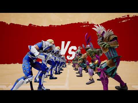 Blood Bowl 3. Elven Union vs Imperial nobility