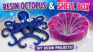 👉 Adorable Resin Octopus & Shell Box 🐙💖 | You Have to See This!