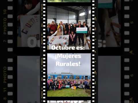 🔴Octubre es el mes de las MUJERES RURALES! 8° Encuentro Departamental de Mujeres Rurales 2025
