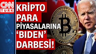 Kripto paralarda sert düşüş! Kripto para piyasalarına 'Biden' darbesi! İşte deta