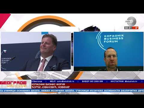 Kopaonik biznis forum   Đorđe Jovanović novinar