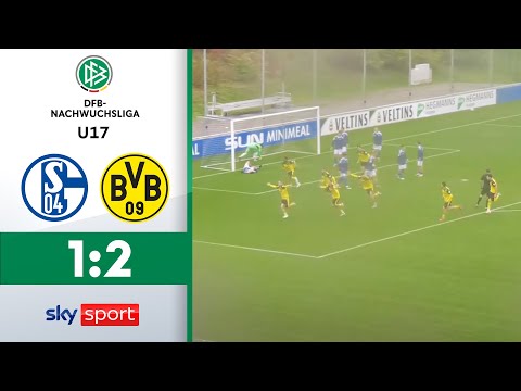 Last-Second-Fallrückzieher entscheidet U17-Derby! | Schalke 04 - BVB | U17-DFB-Nachwuchsliga 25/26