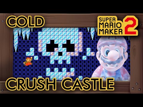 Super Mario Maker 2 - Amazing "Cold Crush Castle" Level