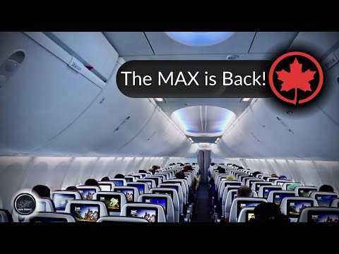Flying the Boeing 737 MAX 8! Air Canada Business Class YOW-YYZ | Flying during COVID-19 Lockdown