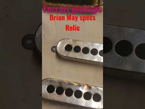 Brian May trisonic relic by Ferrari pickups