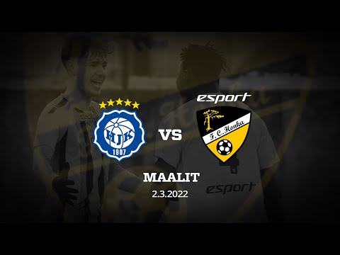 HonkaTV: Maalit: HJK 1-3 FC Honka 2.3.2022
