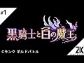 【黒騎士と白の魔王】cランク・ギルドバトル 1