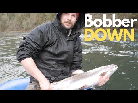 On SLOW Days DONT Give UP BOBBER DOWN | Winter Steelhead Fishing |
