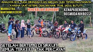 Download lagu AWALNYA BOS MUDA DITERTAWAKAN SAAT KETEMU MANTAN DAN TEMEN2NYA KARENA NAIK TRAIL JADUL BUTUT!!Tapi.. mp3