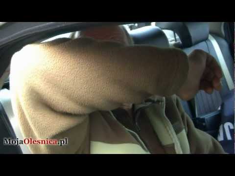 2.11.2012 Oleśnica - zderzenie koparki z autobusem